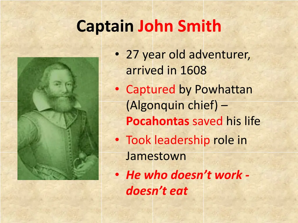 captain john smith