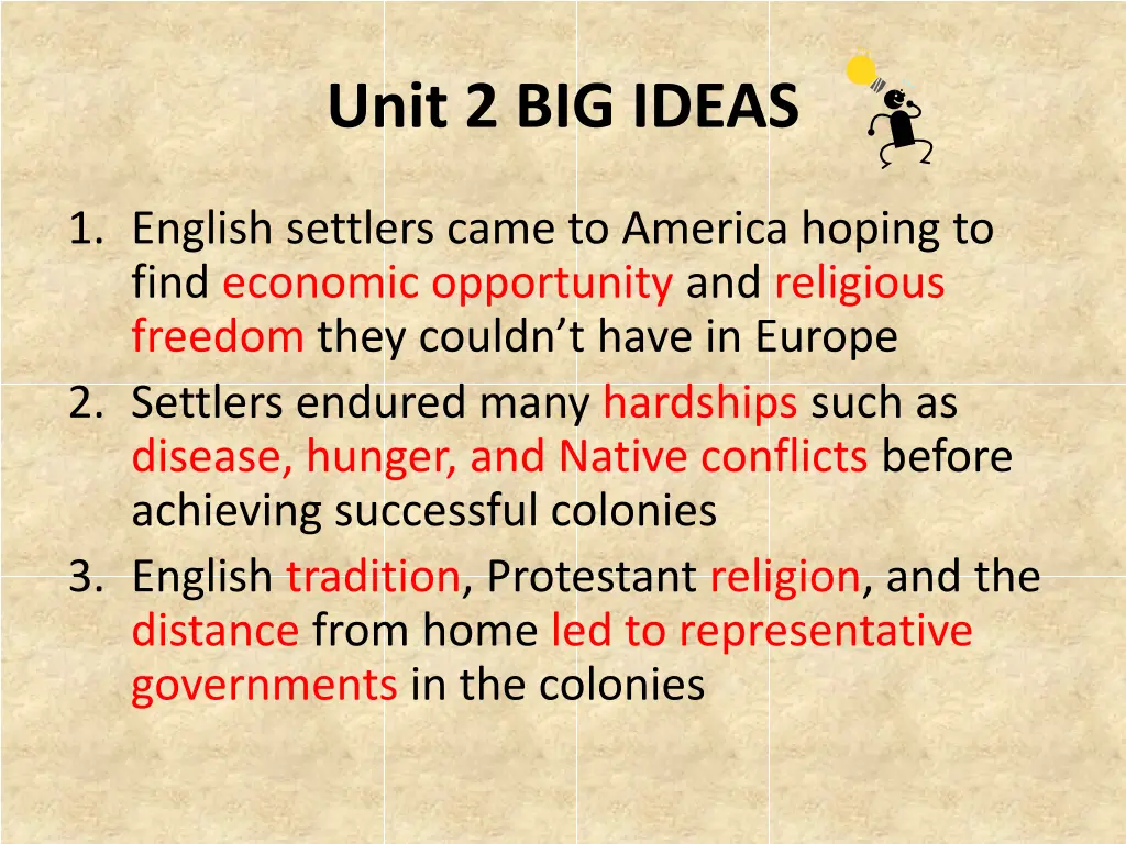 unit 2 big ideas