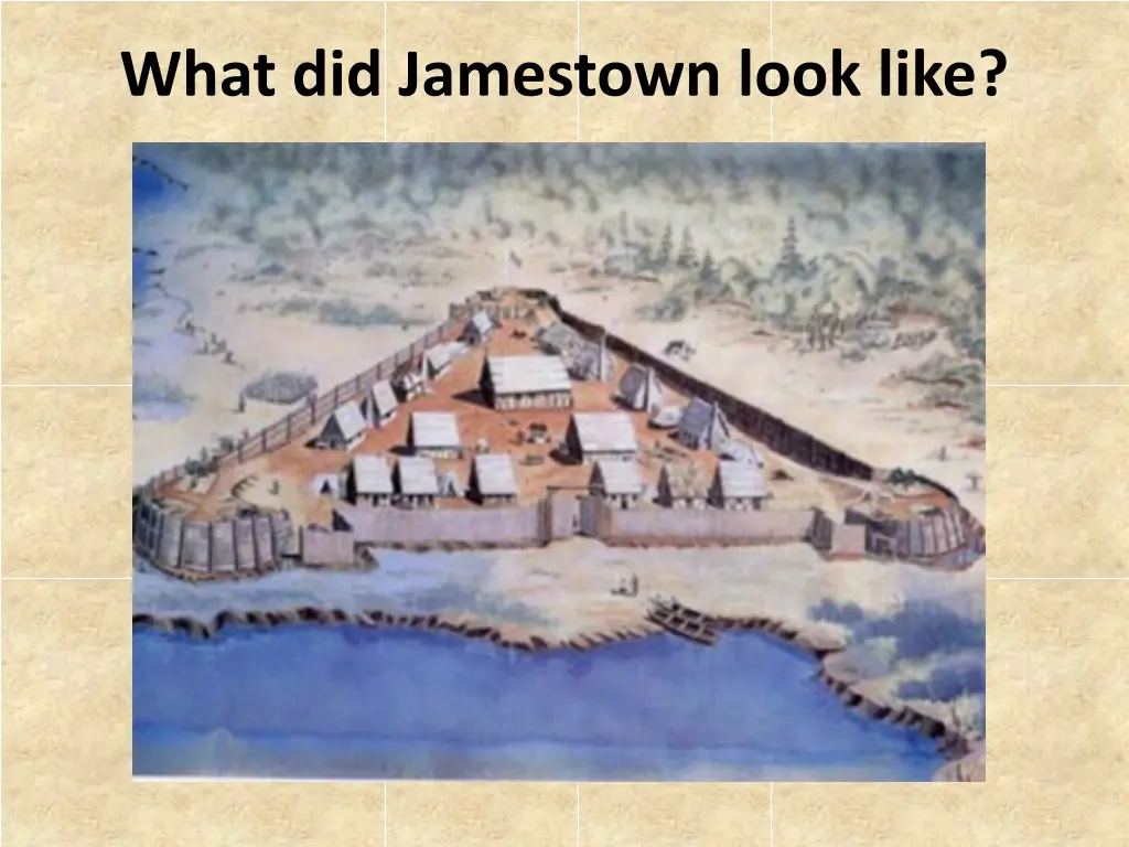 what did jamestown look like