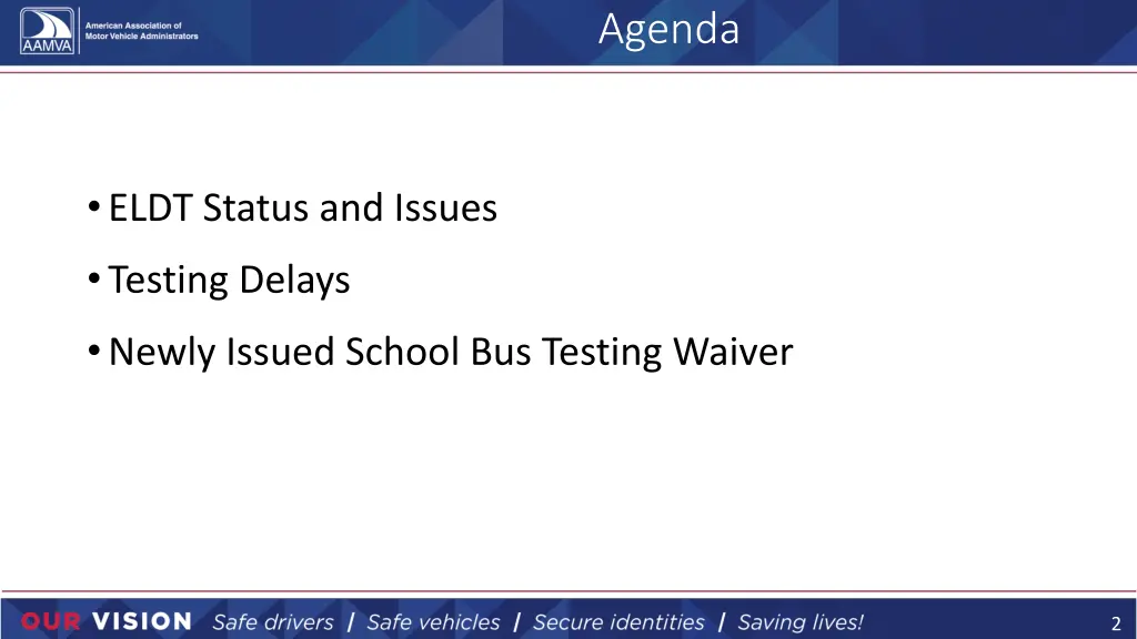 agenda