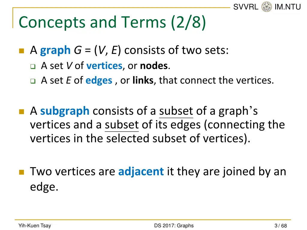 svvrl @ im ntu 2