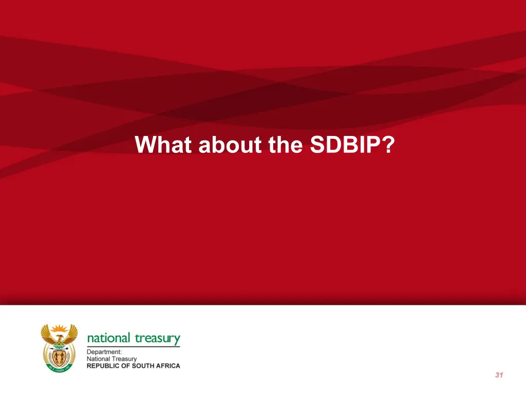 what about the sdbip