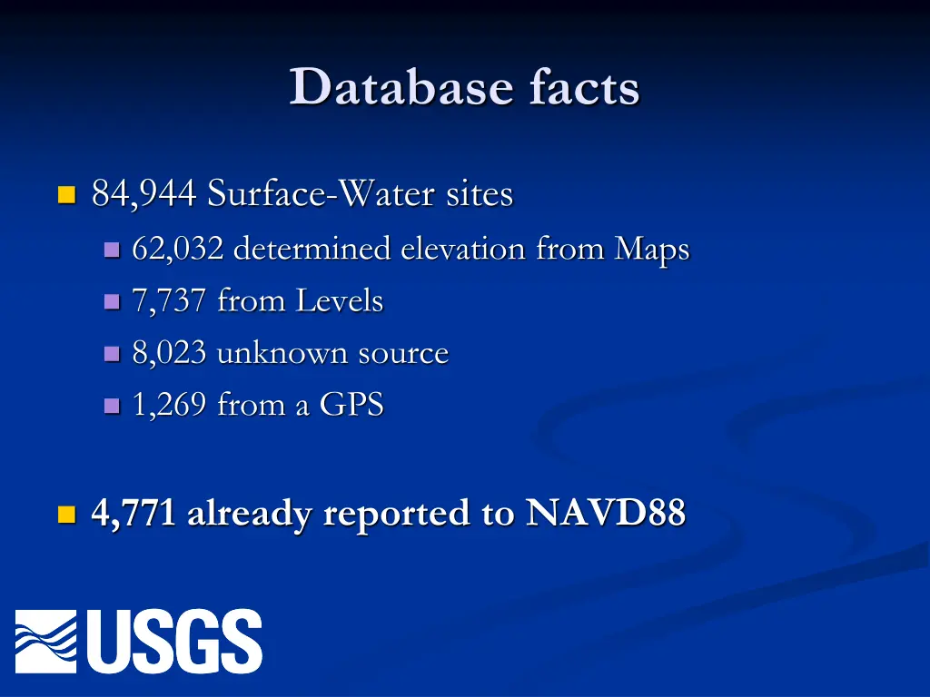 database facts