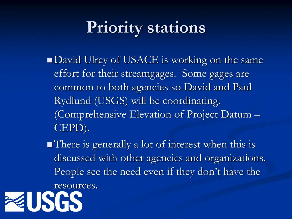 priority stations 1