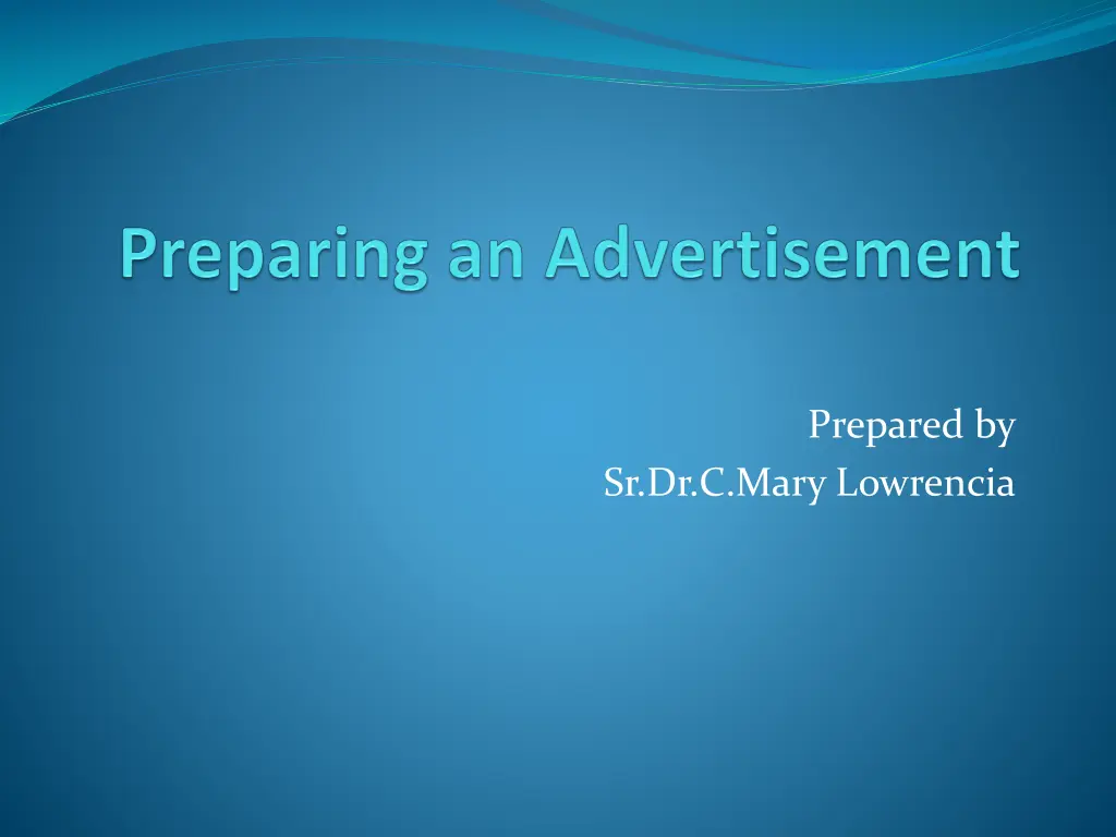 prepared by