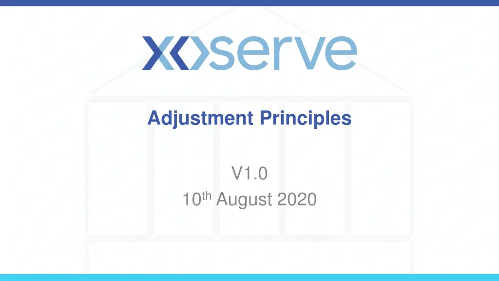 adjustment principles