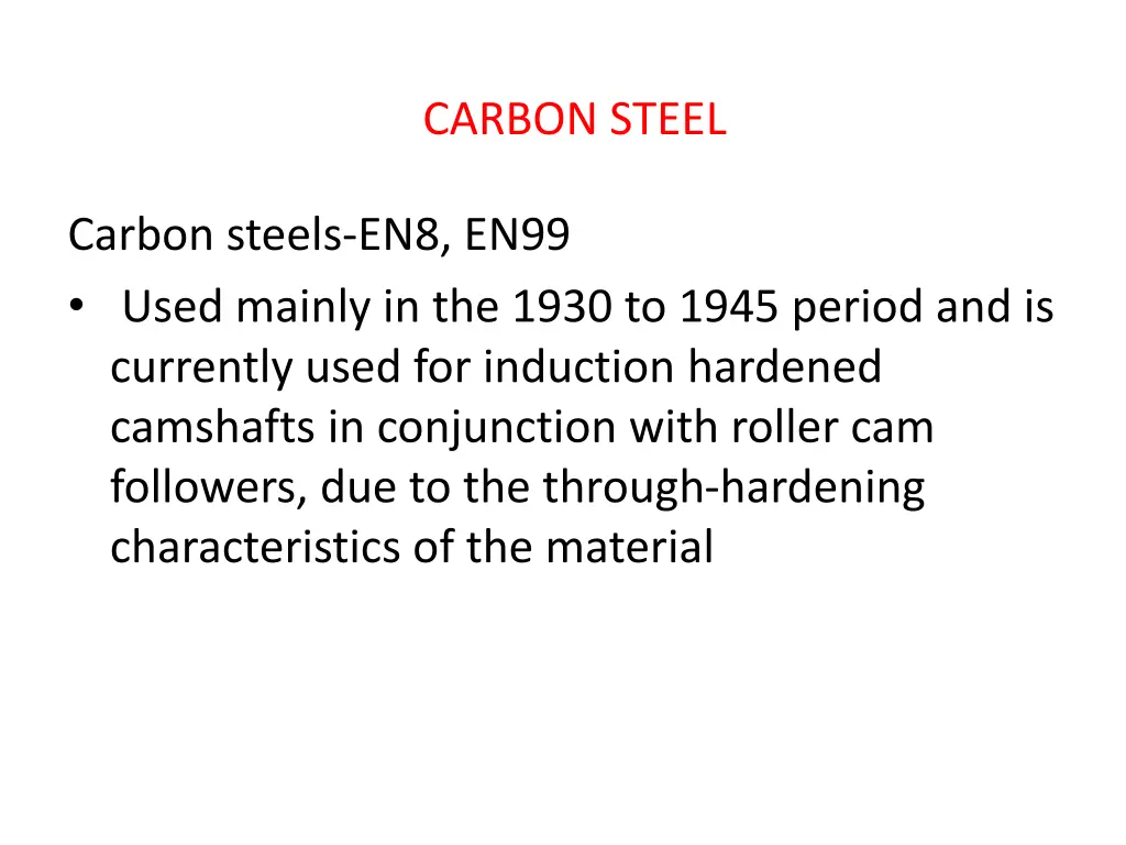 carbon steel