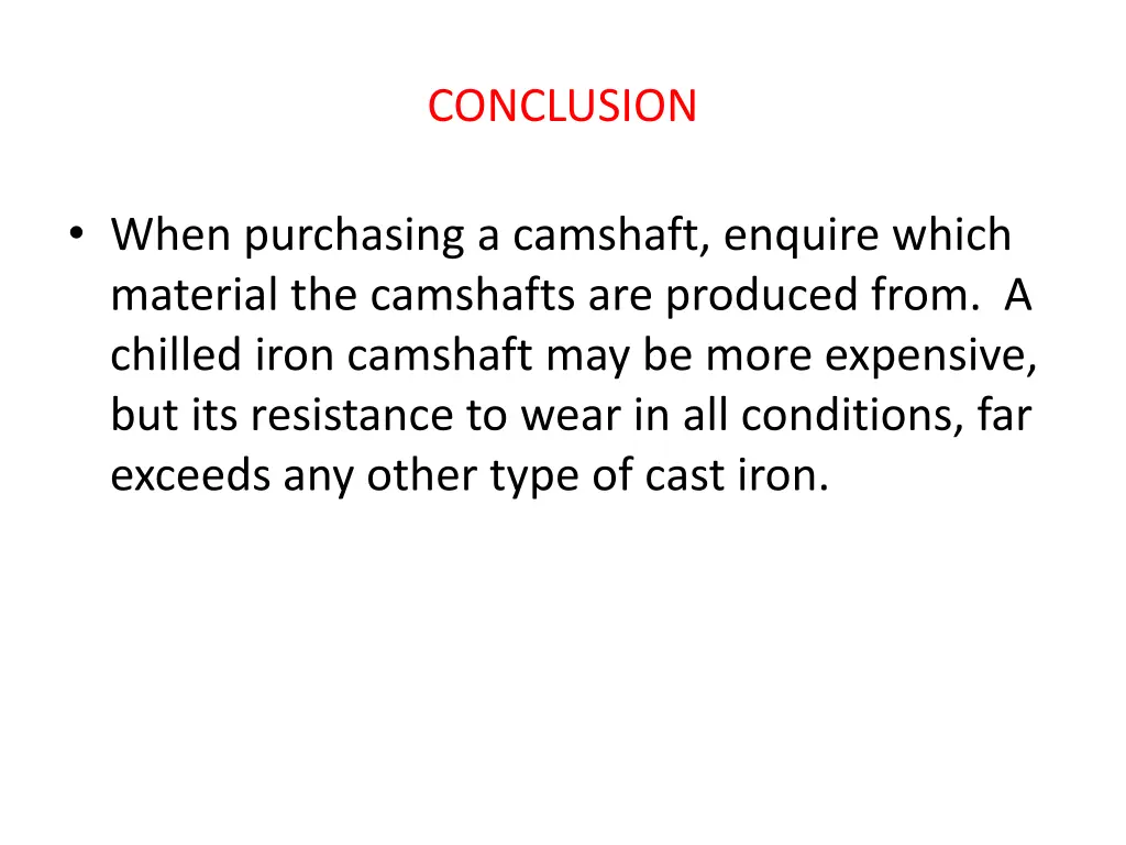 conclusion