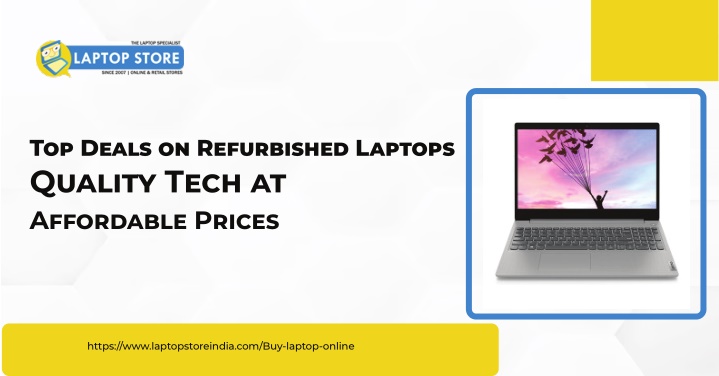 top deals on refurbished laptops quality tech
