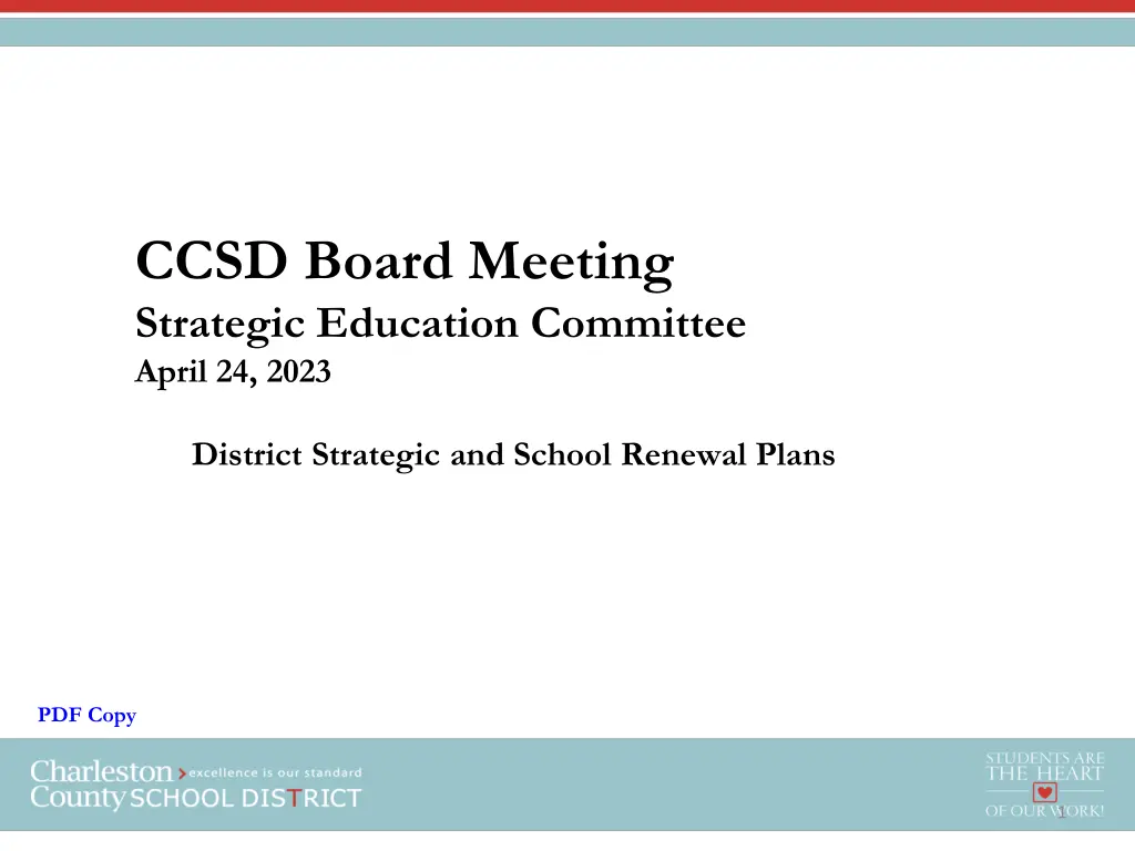 ccsd board meeting strategic education committee