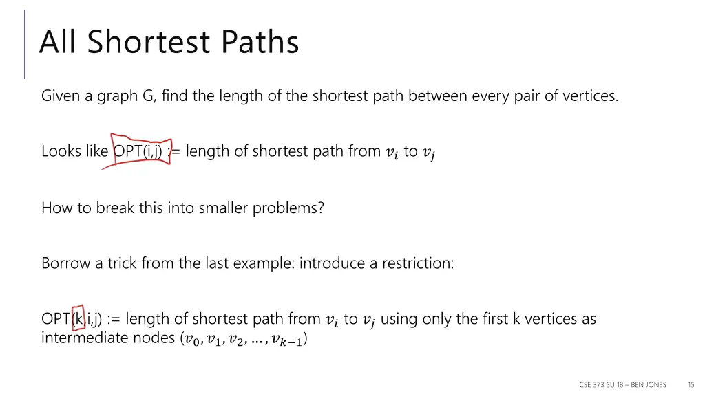 all shortest paths