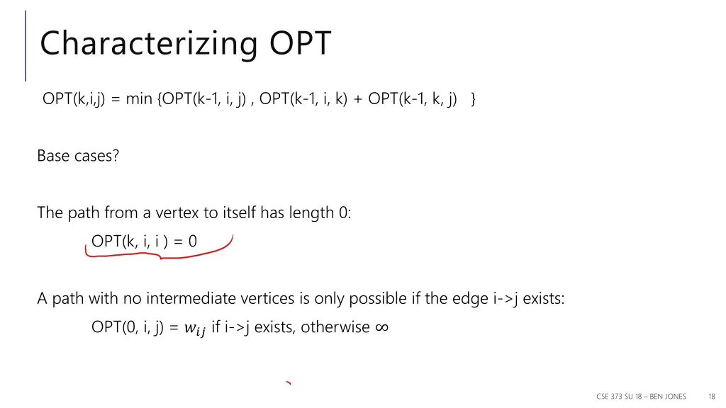 characterizing opt 2