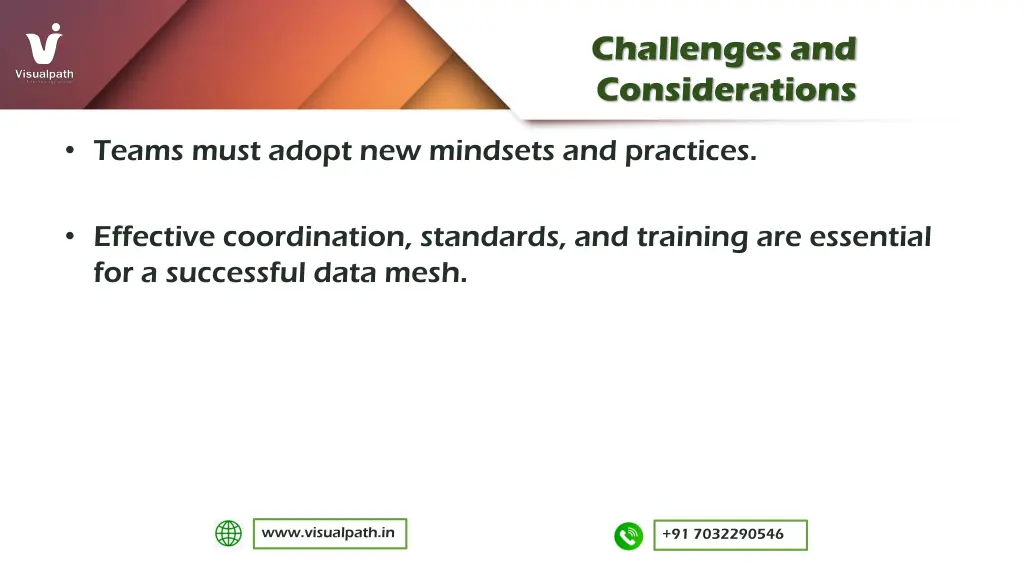 challenges and considerations