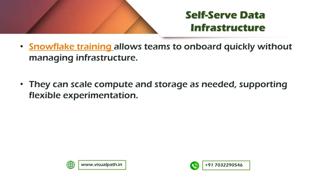 self serve data infrastructure