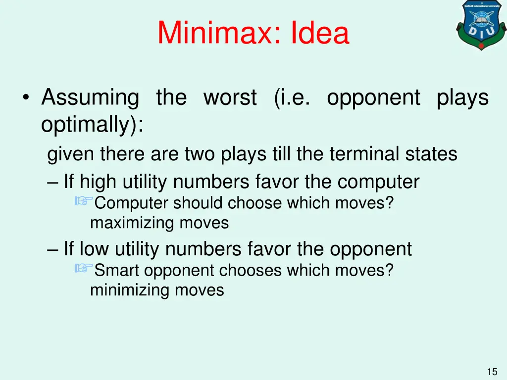 minimax idea
