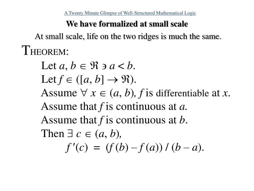 a twenty minute glimpse of well structured 15
