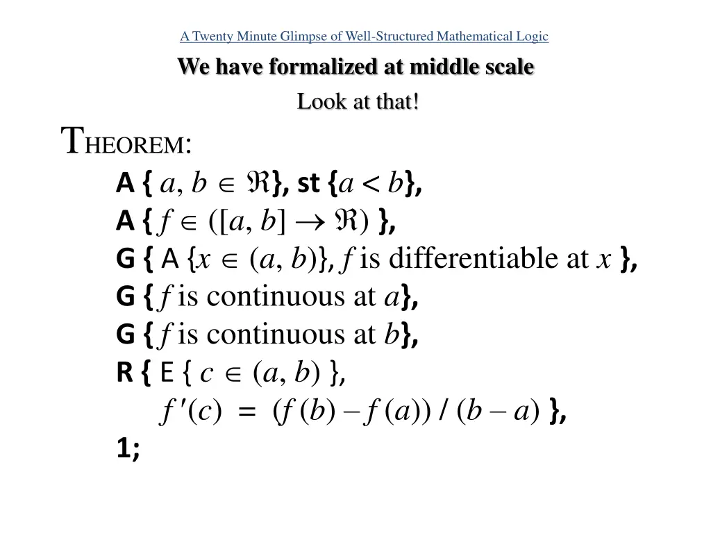 a twenty minute glimpse of well structured 22