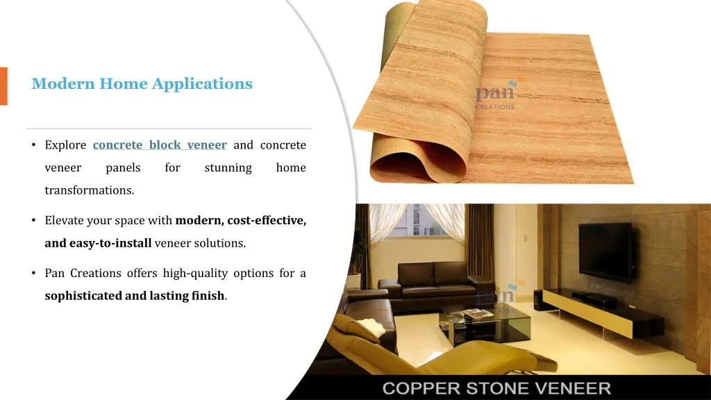 modern home applications