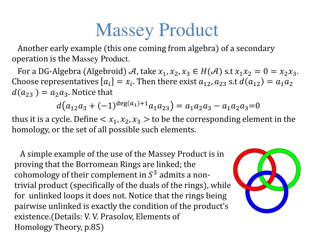 massey product