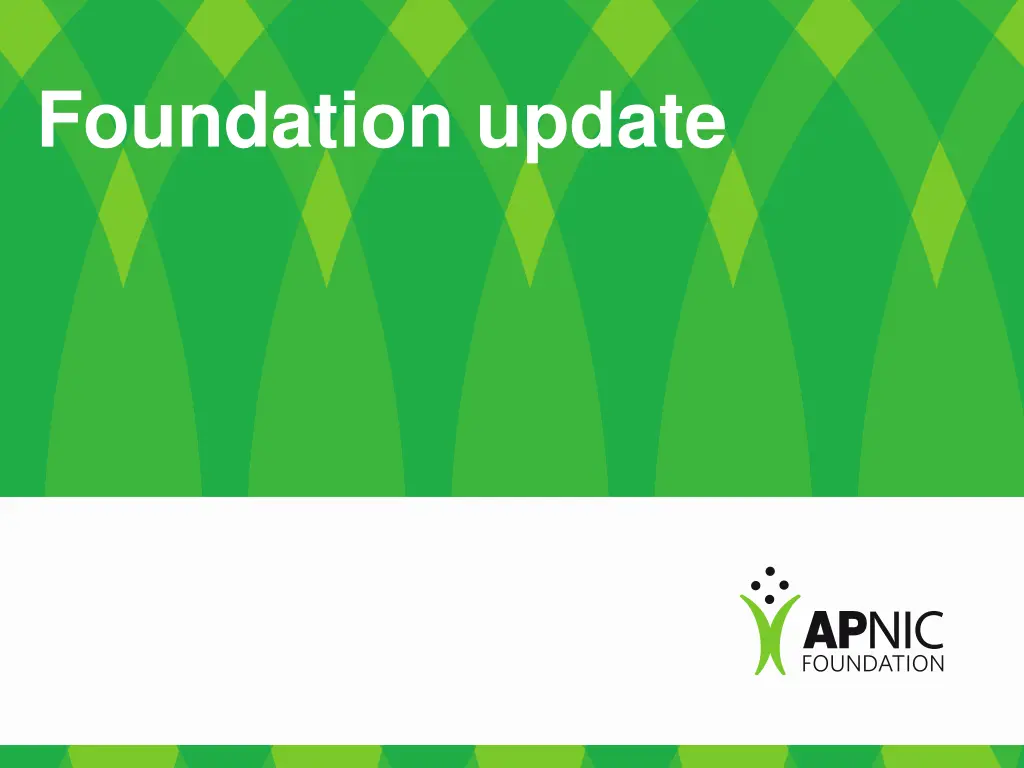 foundation update