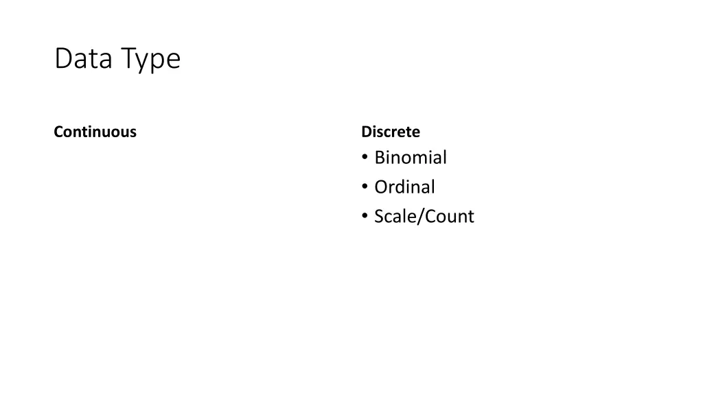 data type