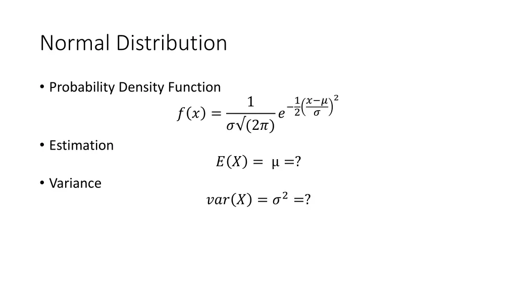 normal distribution 2