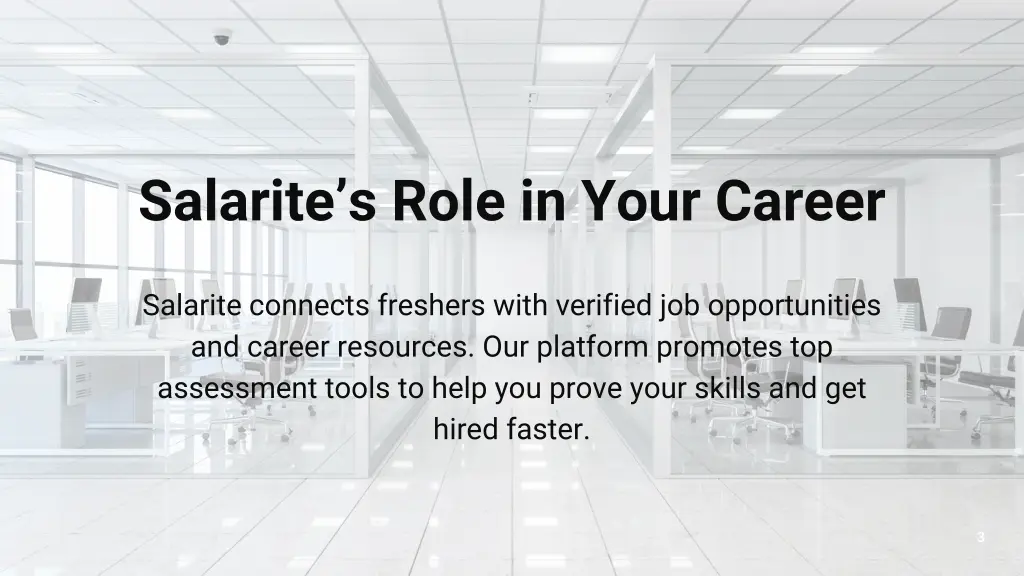 salarite s role in your career