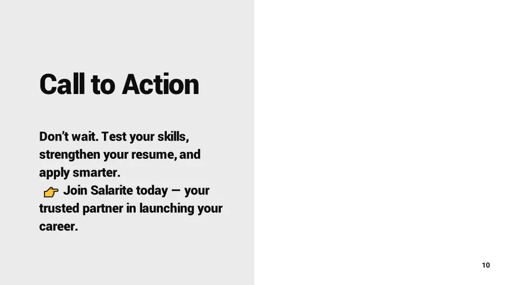 call to action