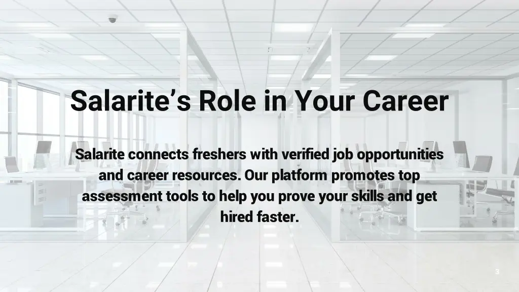 salarite s role in your career
