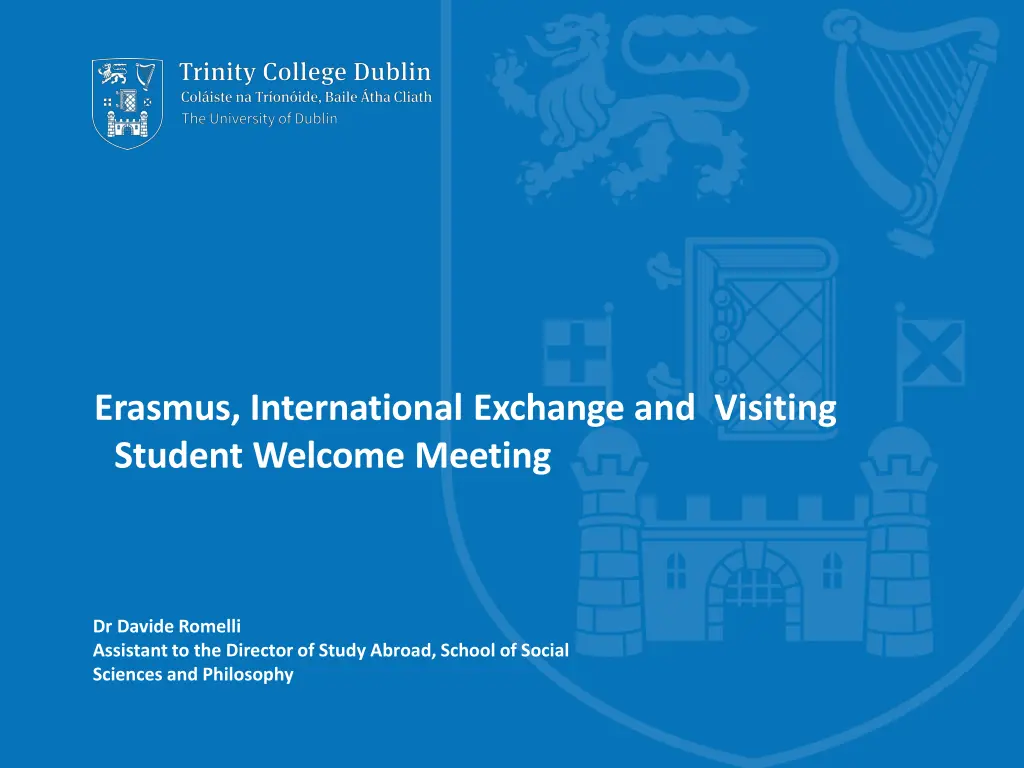 erasmus international exchange and visiting