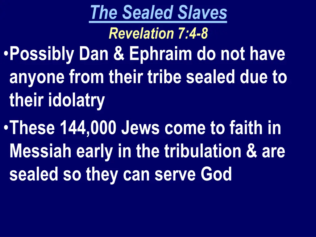the sealed slaves revelation 7 4 8 2