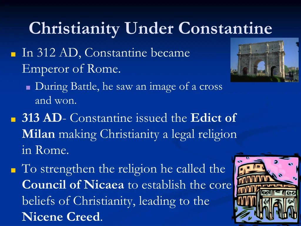 christianity under constantine