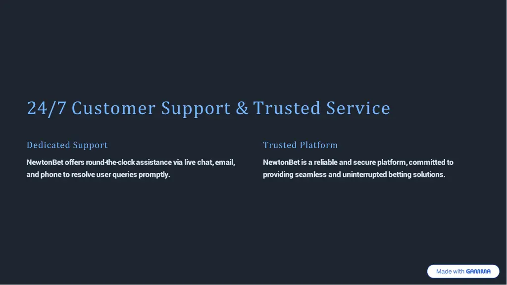 24 7 customer support trusted service
