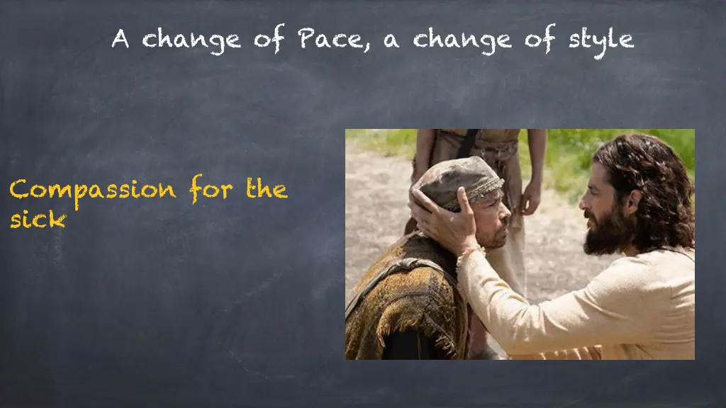 a change of pace a change of style 1
