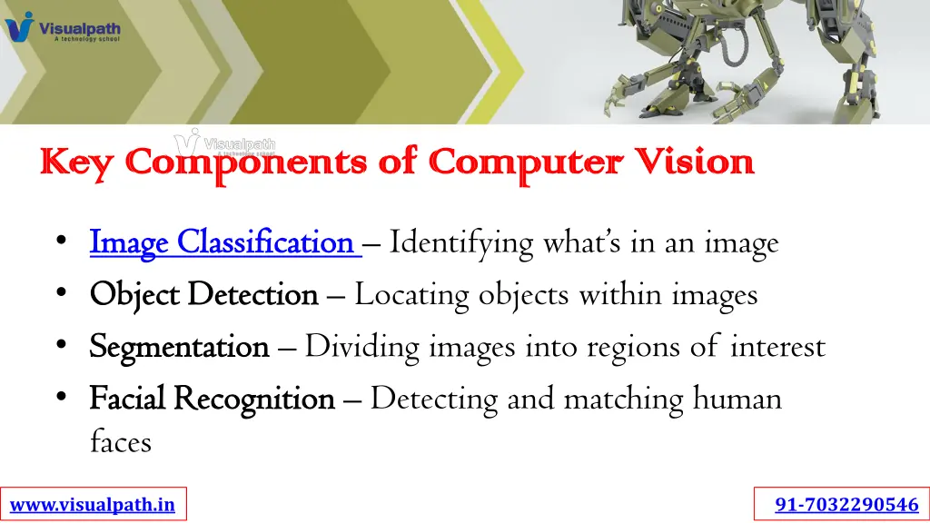 key components of computer vision key components