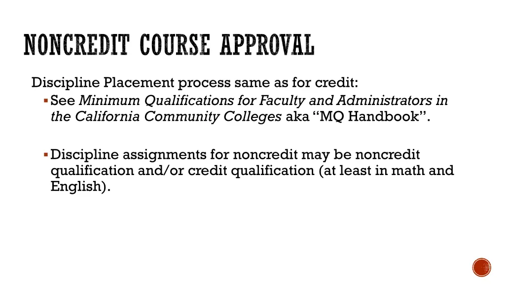 noncredit course approval 1
