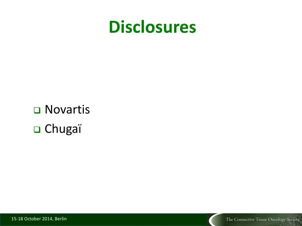 disclosure s