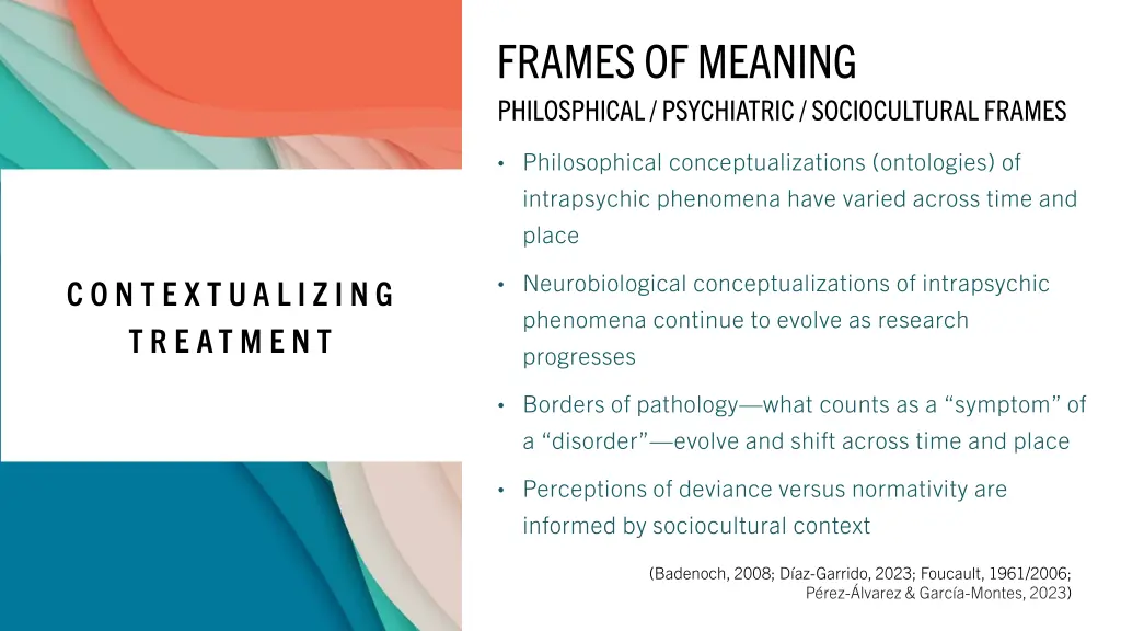 frames of meaning