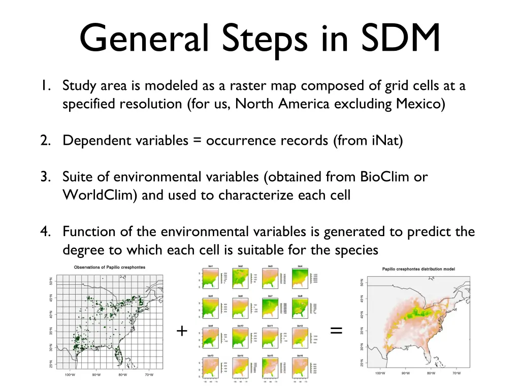 general steps in sdm