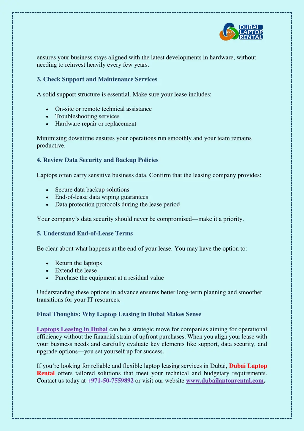 ensures your business stays aligned with