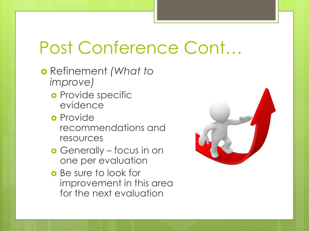 post conference cont