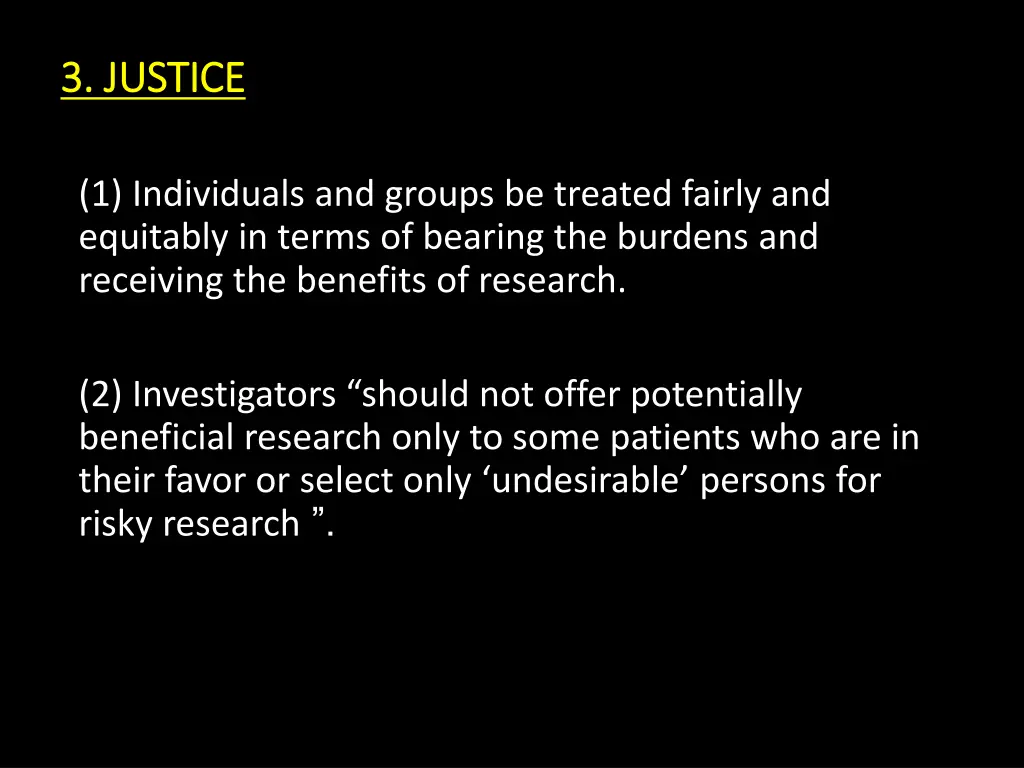 3 justice 3 justice