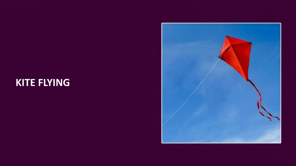 kite flying