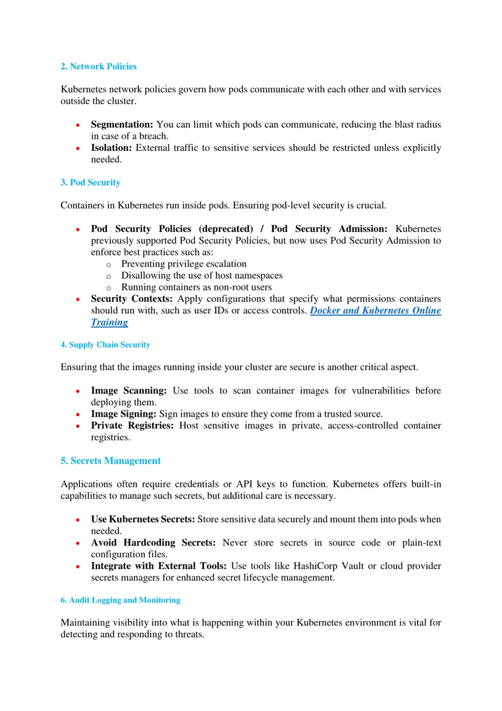 2 network policies