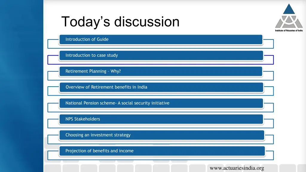 today s discussion