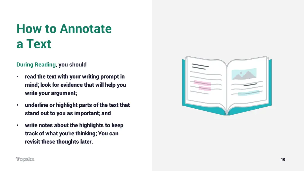 how to annotate a text 1