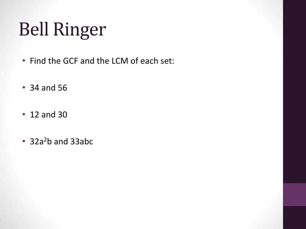 bell ringer