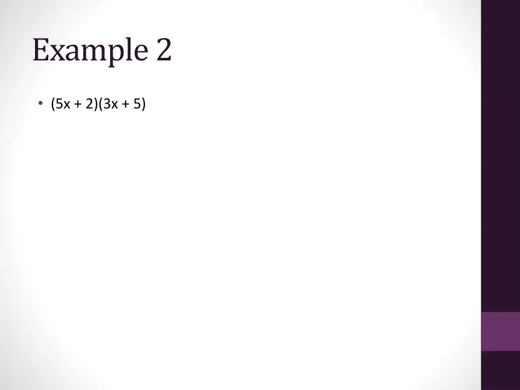 example 2