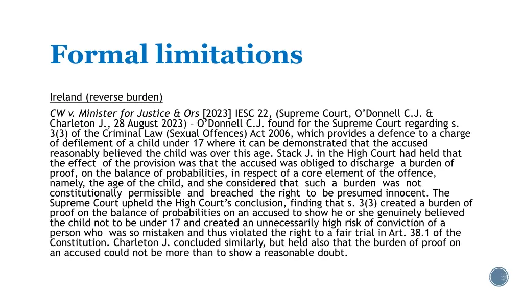 formal limitations 1