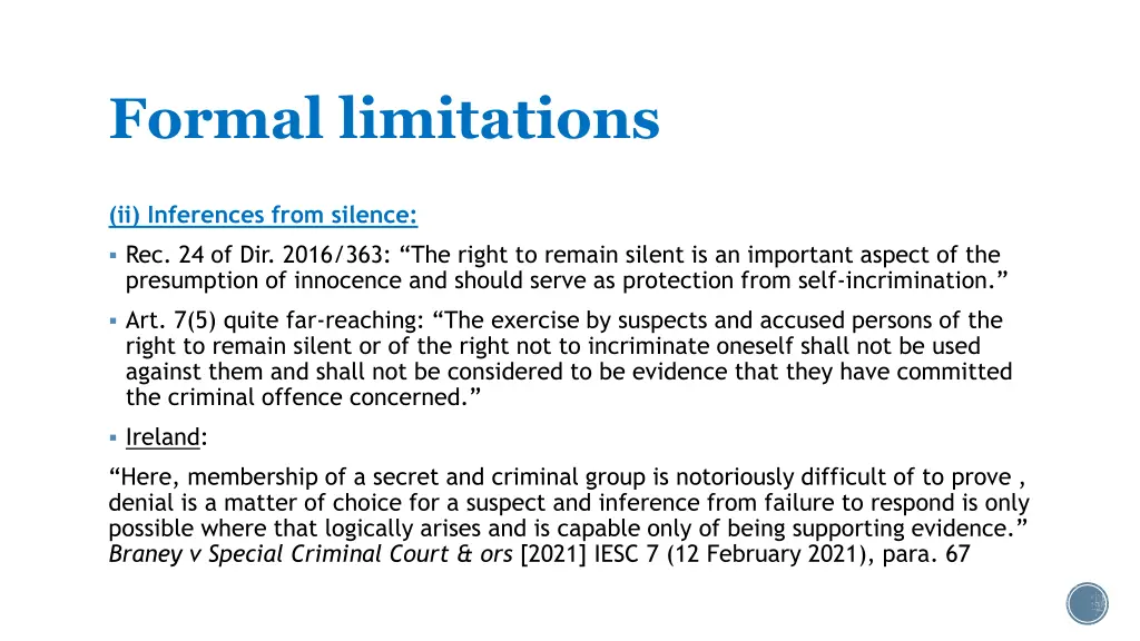 formal limitations 2